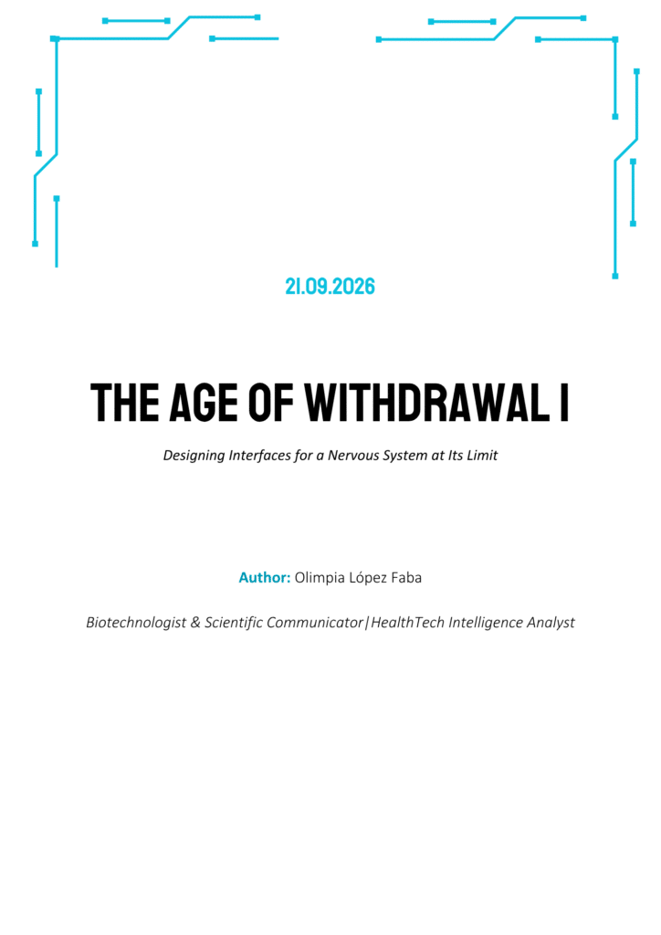 The age of withdrawal The Centenarians Path healthtech